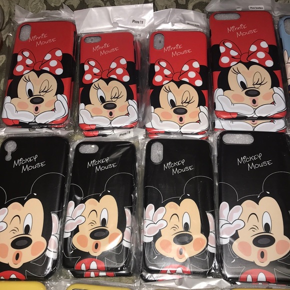 MICKEY and MINNIE iPhone cases